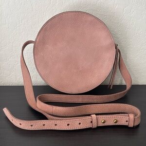 Madewell Suede Circle Crossbody Bag